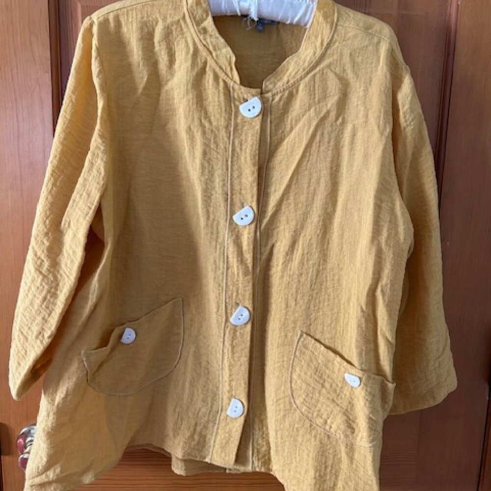 Mustard-colured Blouse (L) by Habitat
